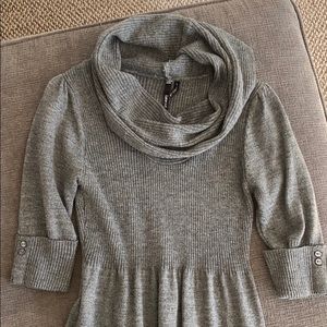 Gray Sweater Dress